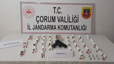 Çorum'da uyuşturucu ticaretine operasyon: 3 kişi tutuklandı