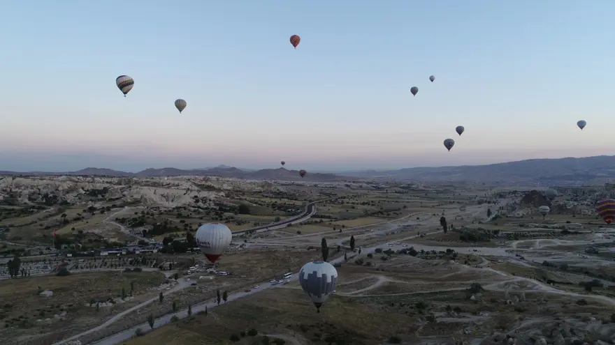 Kapadokya'da bayram tatili yoğunluğu 3