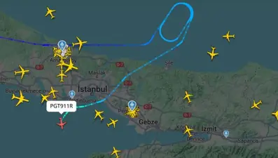 Pilot ile kule arasında rüzgar paniği: Yakıt kritik olabilir!