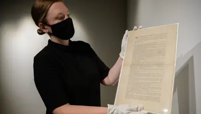 ABD anayasasının ilk baskısına 43 milyon dolar