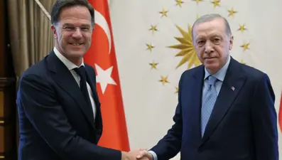 Cumhurbaşkanı Erdoğan, NATO Genel Sekreteri'ni kabul etti