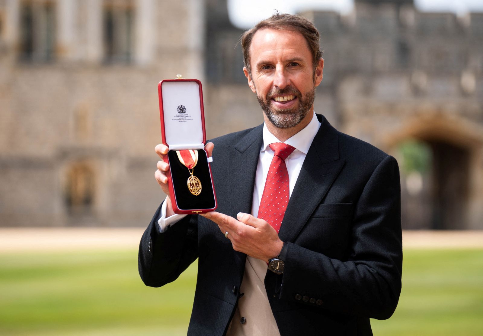 Gareth Southgate'e şövalye ünvanı verildi!