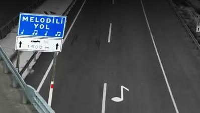 Türkiye'de bir ilk... Melodili Yol hayata geçti