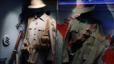 Çanakkale Savaşları Mobil Müzesi Tiran'da