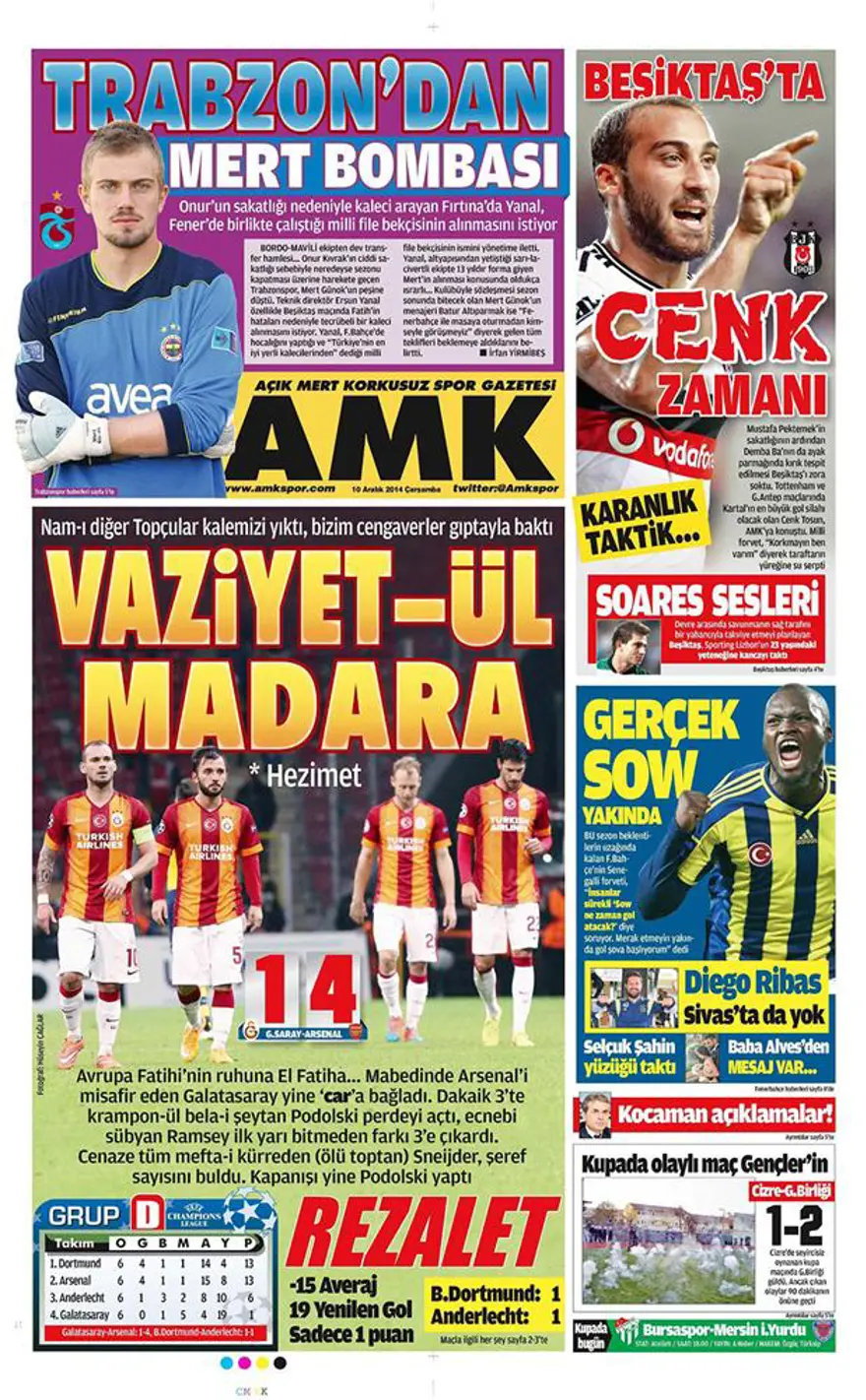 Gazete manşetleri 18