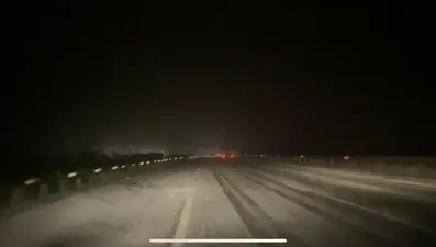 Depremin vurduğu Hatay'da dolu yağışı etkili oldu