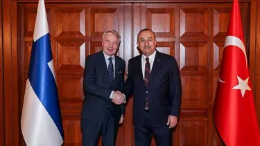 Dışişleri Bakanı Çavuşoğlu, Finlandiyalı mevkidaşı ile görüştü