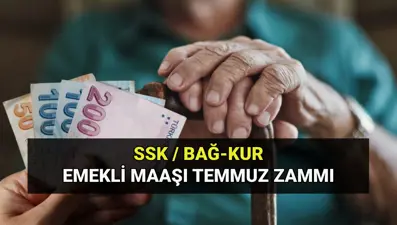 Emekli maaş zammı Temmuz 2025: SSK-Bağkur-Emekli Sandığı emekli aylığı yüzde kaç zamlandı? 4A-4B-4C emekli maaşı güncel tutarı