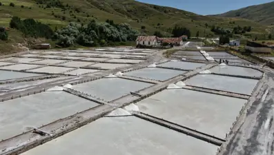 Yerin 7 metre altından çıkarılıyor! 84 minarali içinde barındırıyor, tuzlu kaynak suyundan üretiliyor