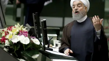 Ruhani'den Trump'a uyarı: Saatler içinde vazgeçeriz