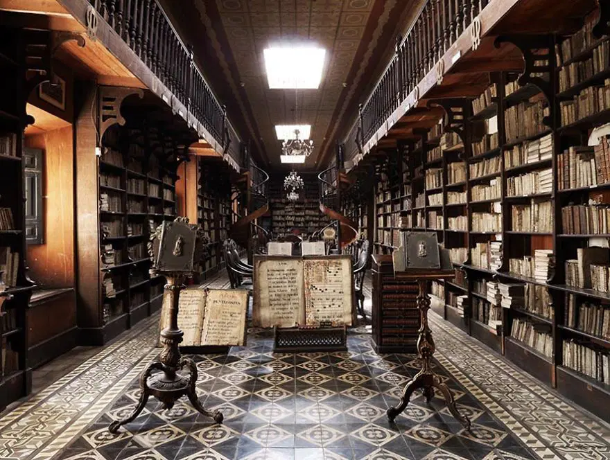 San Francisco Manastırı Kütüphanesi, Peru, Güney Amerika 10