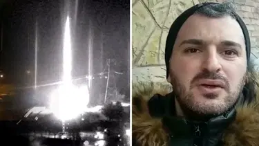 Ukrayna'da vurulan santralin yakınındaki Türk yaşananları anlattı