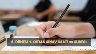 MEB ortak sınav günleri ve saatleri: 2. dönem 1. ortak sınavlar ne zaman, kaç dakika sürecek?