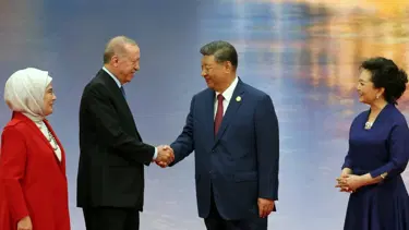 Cumhurbaşkanı Erdoğan ve eşi Emine Erdoğan, Çin'de liderlerle yemekte buluştu