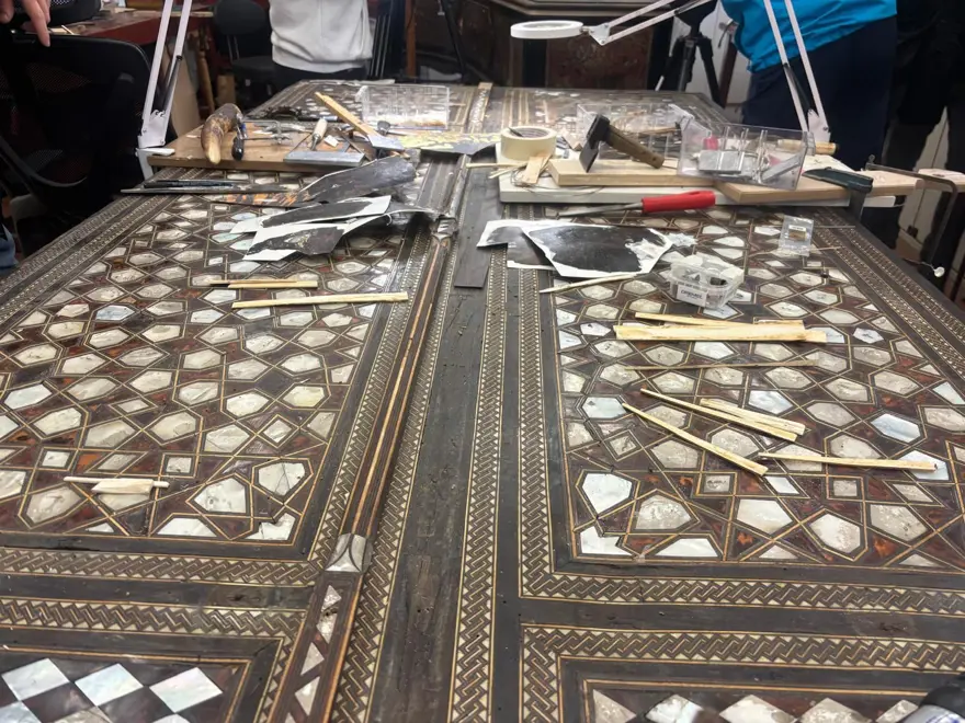 Topkapı ve Dolmabahçe Sarayı’nın eserleri̇ restore ediliyor 5 Topkapı ve Dolmabahçe Sarayı’nın eserleri̇ restore ediliyor 5