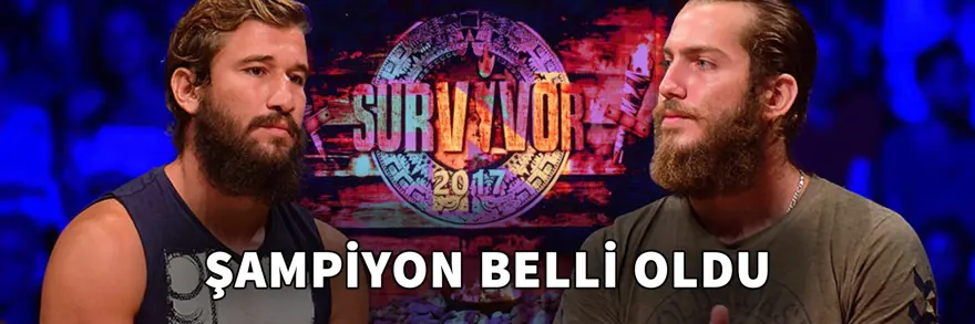 Survivor'da 2017'de şampiyon kim oldu? (Survivor finali) Survivor'da 2017'de şampiyon kim oldu? (Survivor finali)