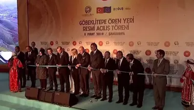 Göbeklitepe için kurdele kesildi