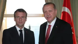 Cumhurbaşkanı Erdoğan ile Fransa Cumhurbaşkanı Macron, Doğu Akdeniz'i görüştü