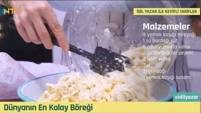 Dünyanın en kolay böreği (İdil Yazar ile Keyifli Tarifler | 11 Mart 2023)