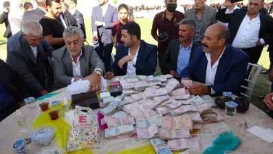 Damada 3,4 milyon TL, geline kilolarca altın