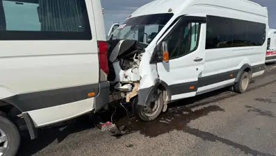 Öğretmen servisi kaza yaptı: Çok sayıda yaralı var