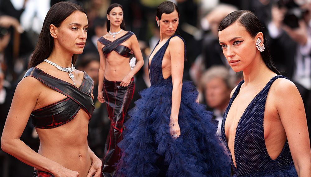 Cannes'da Irina Shayk fırtınası