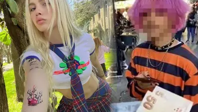 Aleyna Tilki küçük çocuğun yüzüne para karşılığında dövme yapılmasına tepki verdi