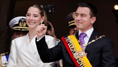 Ekvador Devlet Başkanı Noboa, yemin ederek göreve başladı