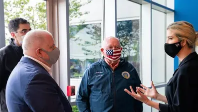 Asistanında virüs çıkan Ivanka Trump'tan maske önlemi