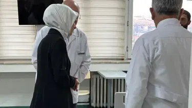 Bakan Göktaş, metan gazından zehirlenen askerleri ziyaret etti