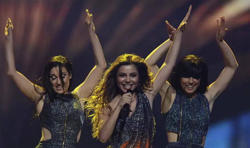 Eurovision final gecesinden kareler 102