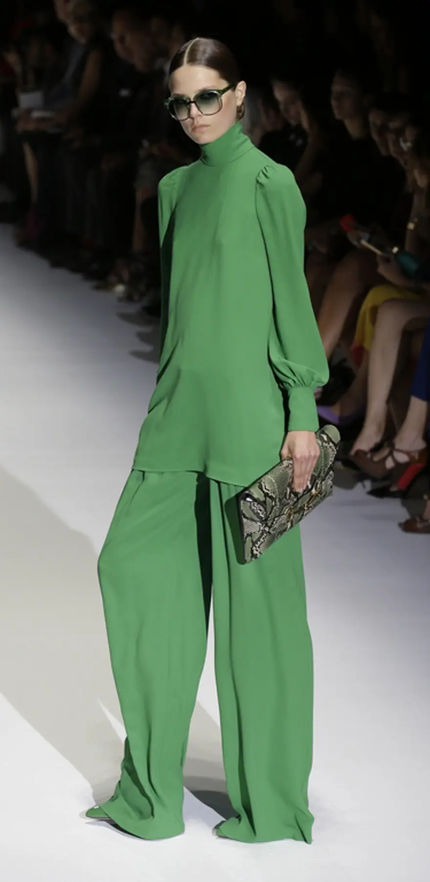 İspanyol topuzu yine moda 5