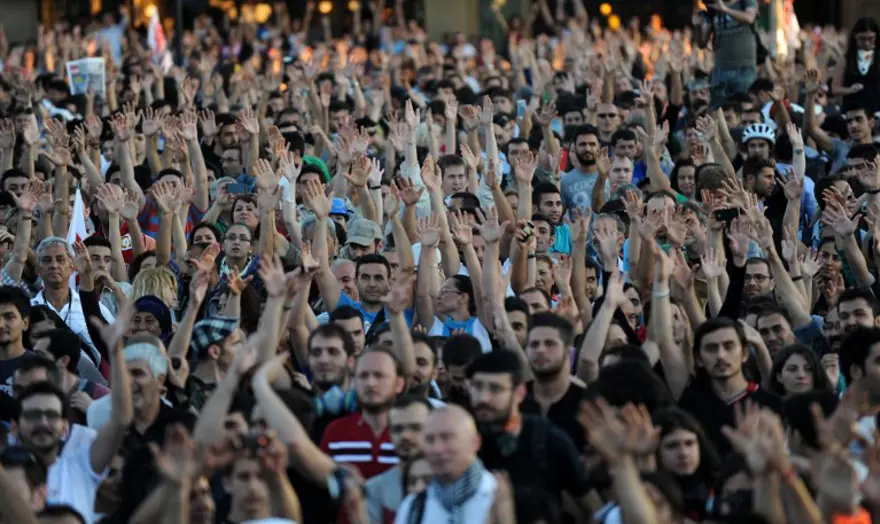 Taksim'de gerginlik 49