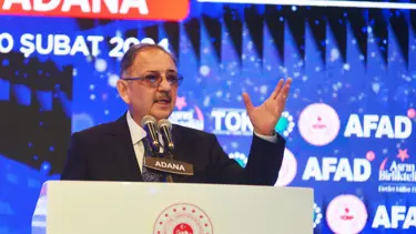 Bakan Özhaseki: Bütün deprem evleri 1,5 sene içerisinde teslim edilecek