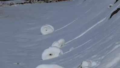 İnsan yapımı değil! Dünyada ender rastlanan doğa olayı Amasya'da görüldü