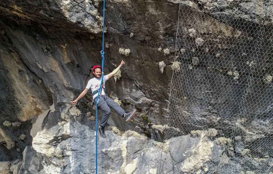 Dağcıların Çukurova'daki tırmanış rotası: Kapıkaya Kanyonu 14