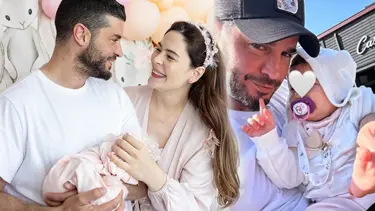 Berk Oktay kızı Mira'nın son halini paylaştı