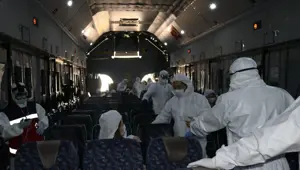 Wuhan'dan gelen Türkler Ankara'da (14 günlük karantina başladı)
