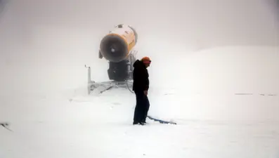 Kartalkaya yeni sezonahazır: Kar kalınlığı 70 santimetreye ulaştı