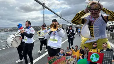 46. İstanbul Maratonu'ndan renkli görüntüler