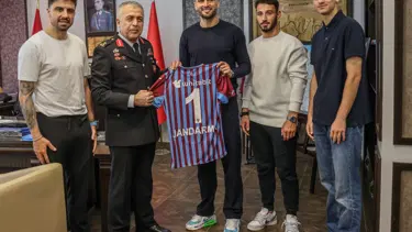 Trabzonspor, Jandarma Teşkilatı'nın yıl dönümünü kutladı