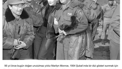 Efsane aktrist Kore cephesinde (Geçmişteki Bugün)