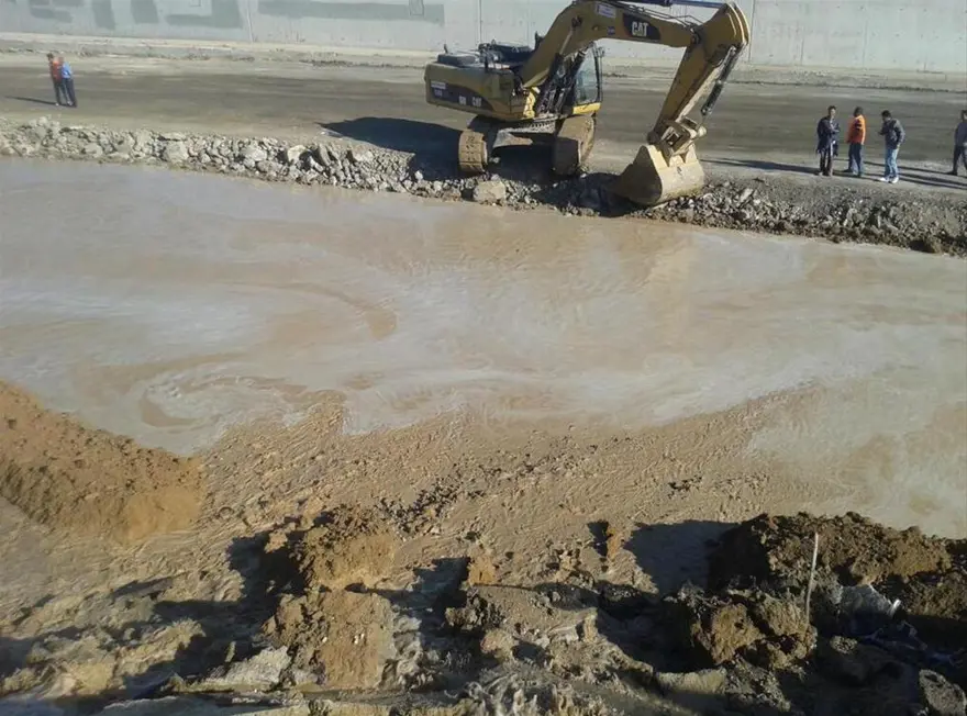 ODTÜ Yolu'nda göçük 5