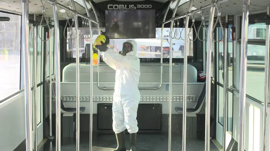 THY uçakları etkili yöntemlerle dezenfekte ediliyor 11