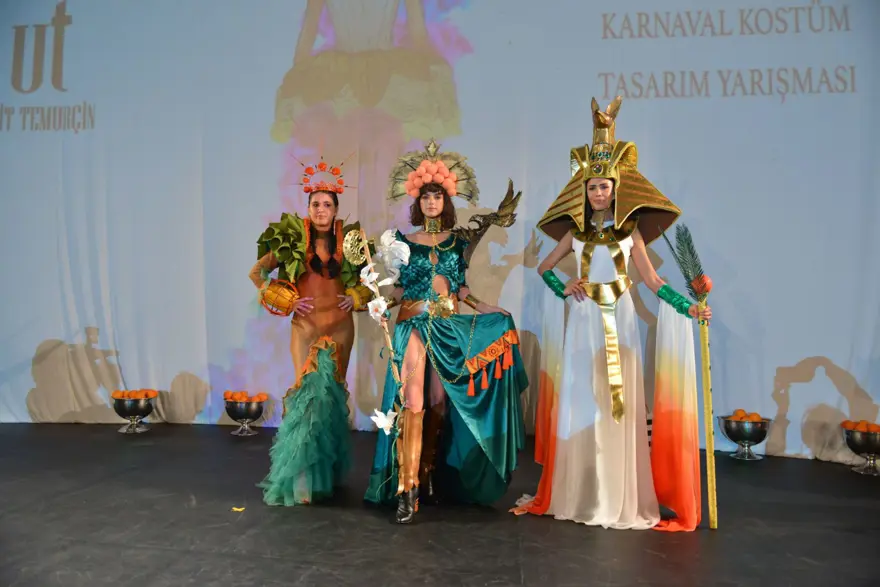 Portakal Çiçeği Karnavalı'nın en iyi kostümleri ödüllendirildi 7