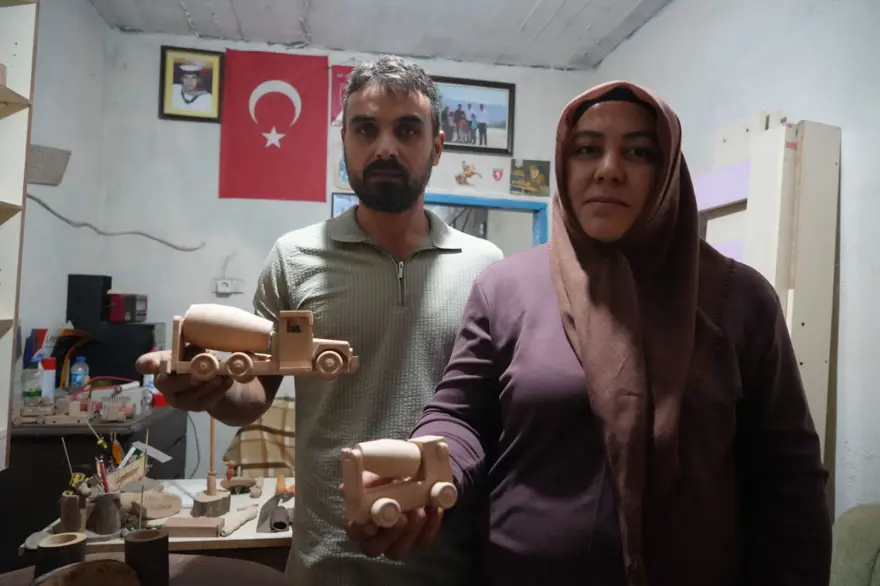 İş kazasında bacağını kaybetti, devlet desteğiyle hayata tutundu: Kendi atölyesinde üretiyor 