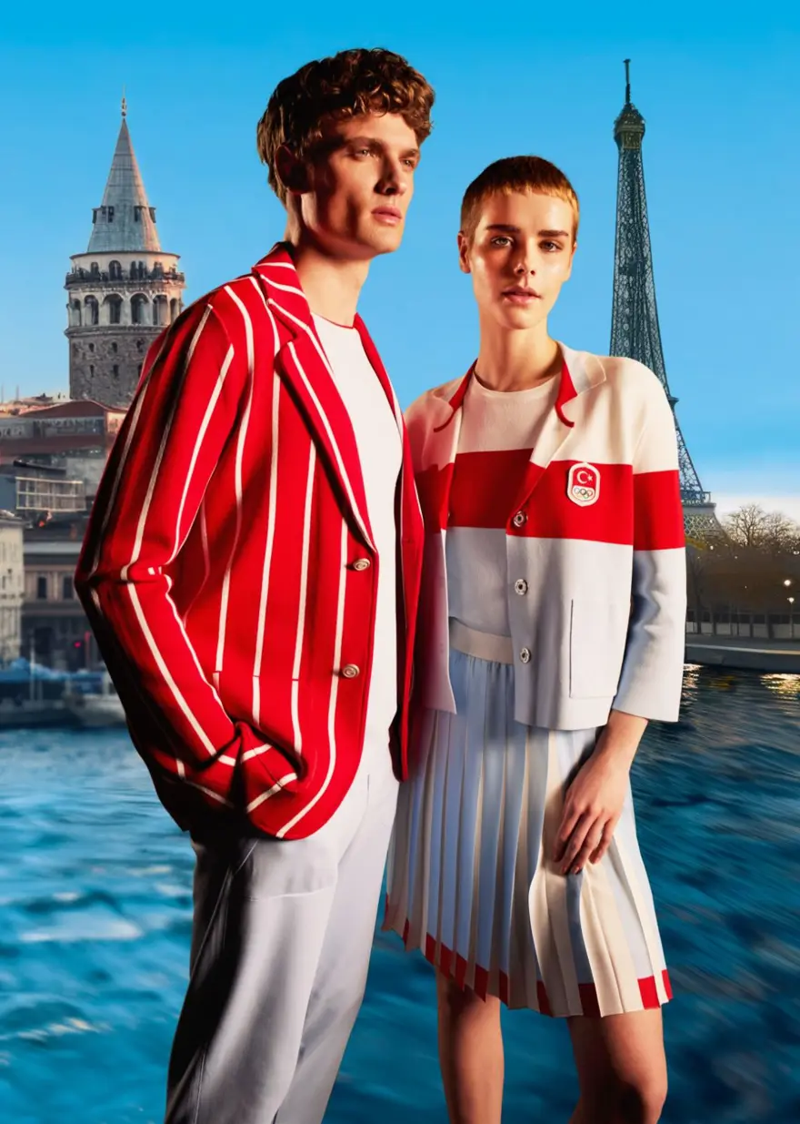 Paris Olimpiyatları için Türk sporculara özel koleksiyon 3