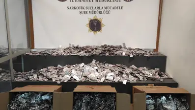 Samsun'da uyuşturucu operasyonu: 110 bin 600 hap ele geçirildi