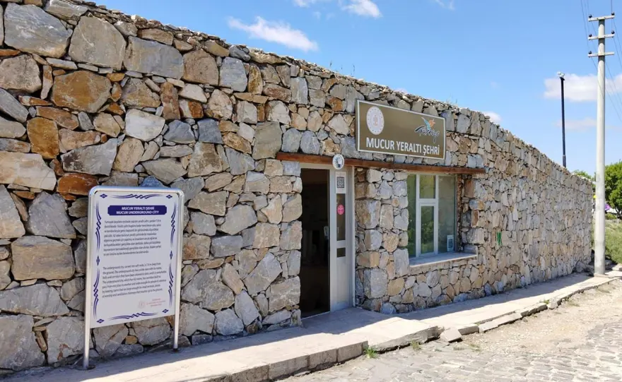 1700 yıllık Mucur Yeraltı Şehri çökme tehlikesine karşı kapatıldı 8