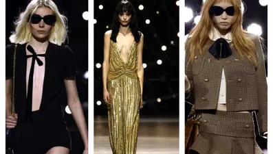 Celine Sonbahar-Kış 2023 defilesinde Hollywood ışıltısı